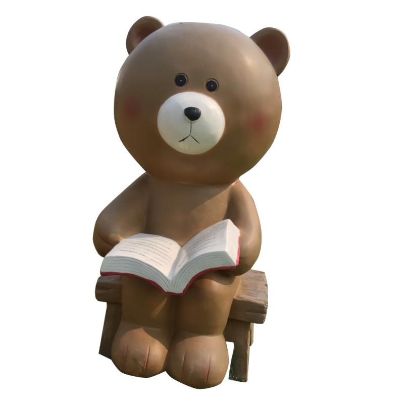 Mô hình chú gấu teddy bằng composite cao 1600mm