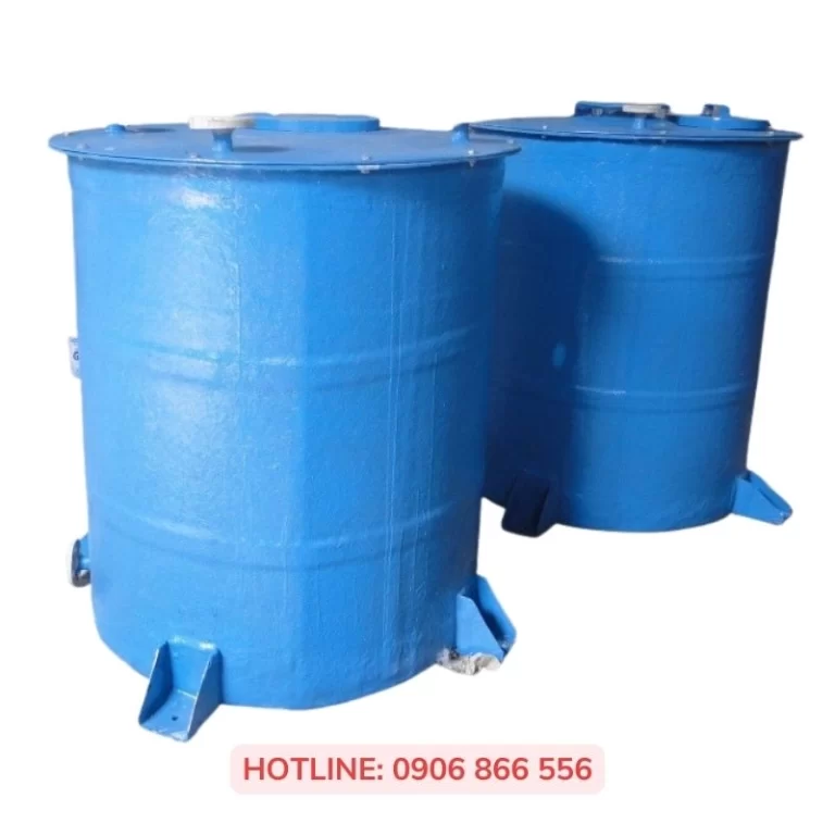 Bồn chứa hóa chất composite – Chuyên dụng chứa axit 200L, 500L, 1000L, 2000L