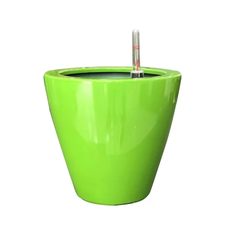 Trang chủ Chậu hoa tự dưỡng tròn composite cao cấp D200*H250mm