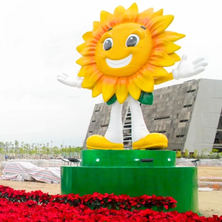 Mascot hoa hướng dương – biểu tượng Thành phố Thủ Đức