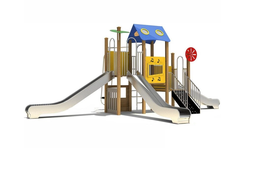 stainless steel playground slides playground equipment 1438056184