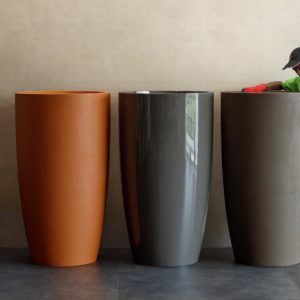 Chậu Composite Hình Bầu Dục Corsa - Composite Sài Gòn
