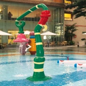 Thiết bị phun nước vui chơi trẻ em bền chắc Sợi thủy tinh (FRP) - hình 1