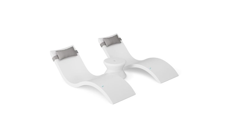 Trang chủ Bộ Nội Thất Hồ Bơi Hoàn Chỉnh – 2 Ghế Chaise + Gối Tựa + Bàn Phụ Sang Trọng Cao Cấp