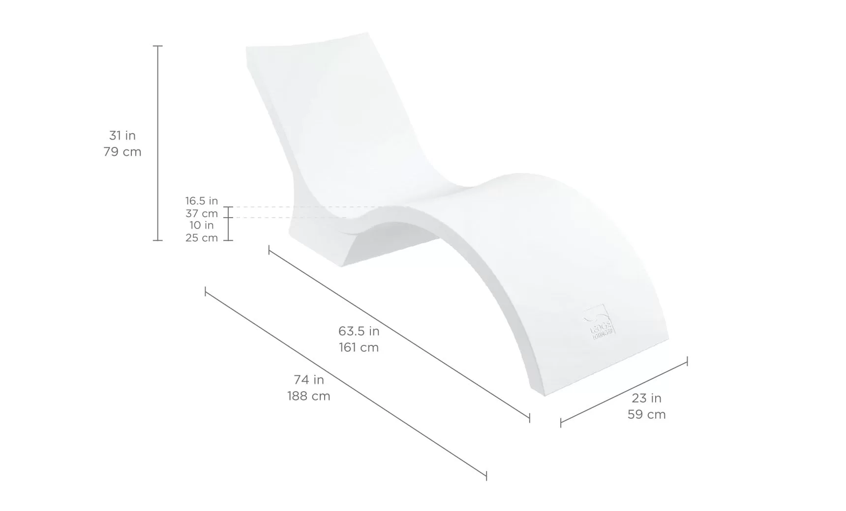Ghế Tắm Nắng Trong Hồ Bơi Signature Chaise Deep – Dòng Ghế Hồ Bơi Cao Cấp Hàng Đầu – Hình ảnh chi tiết 9